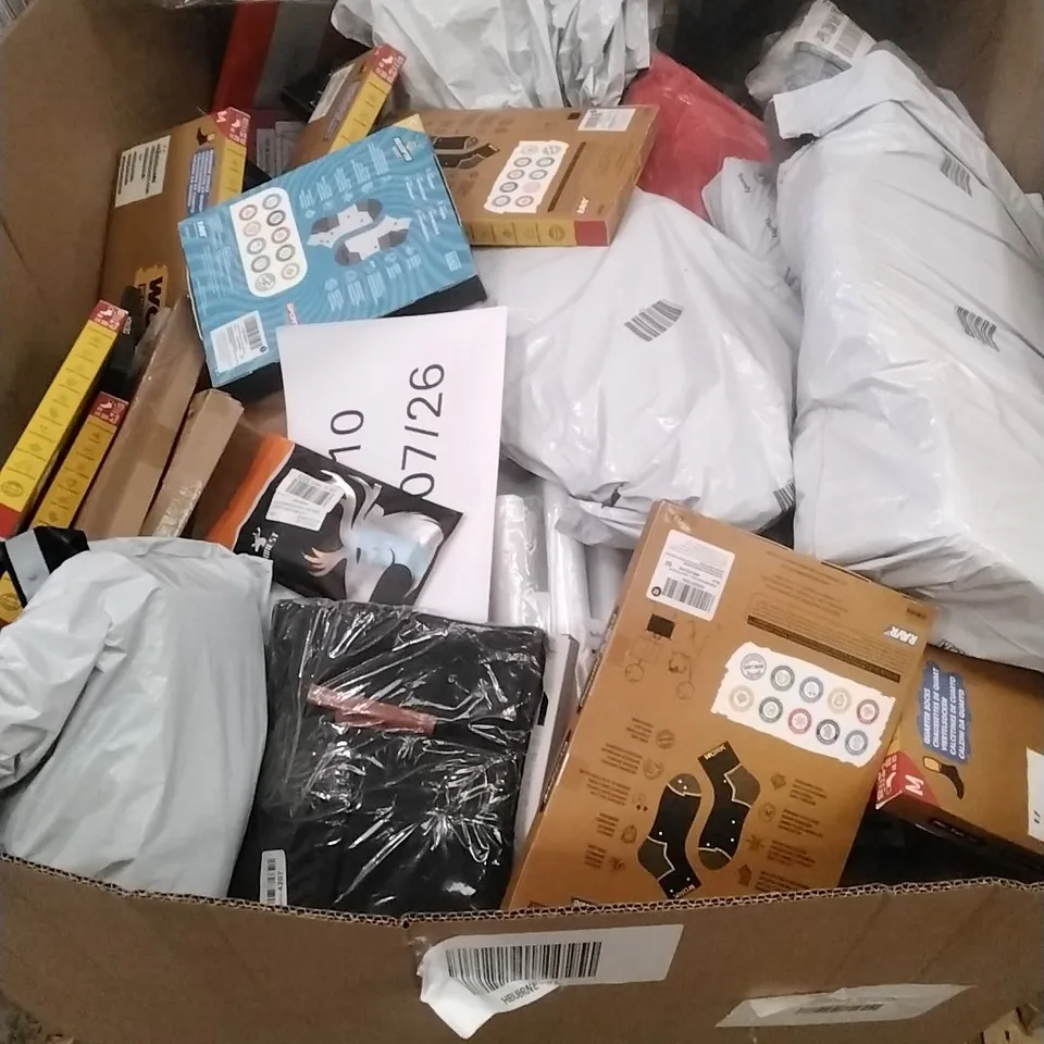PALLET TO CONTAIN A LARGE QUANTITY OF; WIGS, PHONE CASES, APPAREL, HOME DECOR ETC