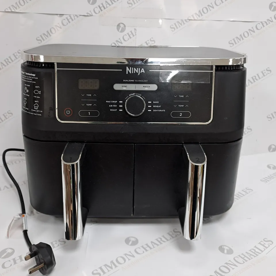 BOXED NINJA FOODI MAX DUAL ZONE 9.5 LITRE AIR FRYER 