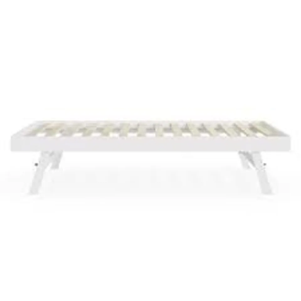 BOXED MADRID WOODEN TRUNDLE - WHITE (1 BOX)