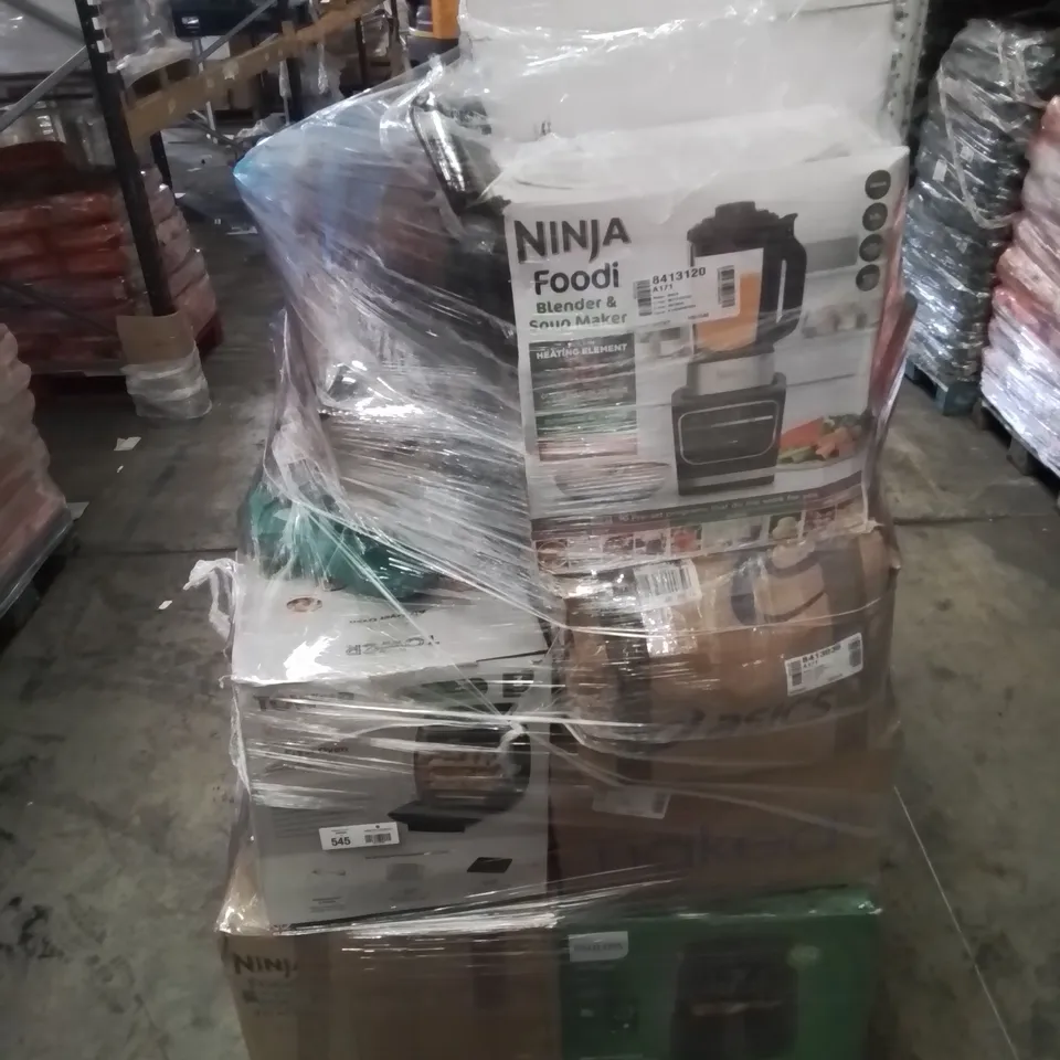 PALLET OF APPROXIMATELY 26 UNPROCESSED RAW RETURN HOUSEHOLD AND ELECTRICAL GOODS TO INCLUDE;