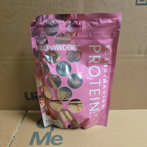 WILLPOWERS SCANDINAVIAN PROTEIN BONE BROTH STRAWBERRY FLAVOUR (300G) 