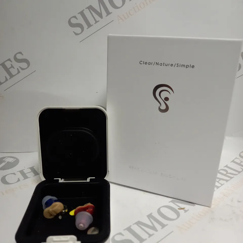 BOXED CLEAR/NATURE/SIMPLE HEARING AIDS 