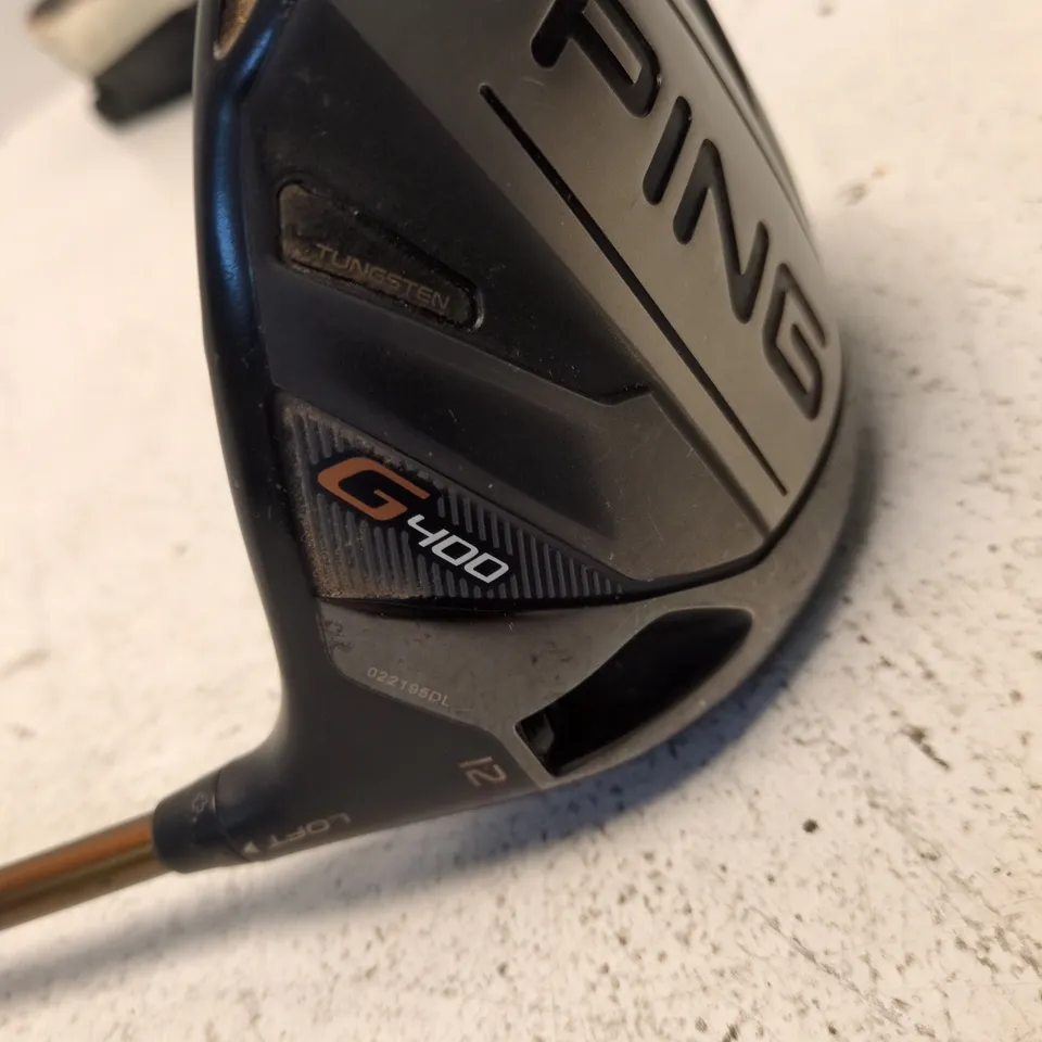 PING G400 DRIVER 12° LOFT – GOLF CLUB (USED)