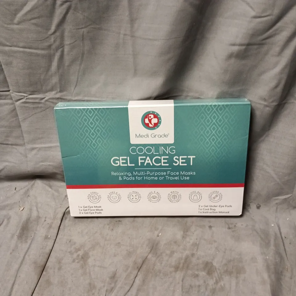 MEDI GRADE COOLING GEL FACE SET – FACE MASKS & PADS