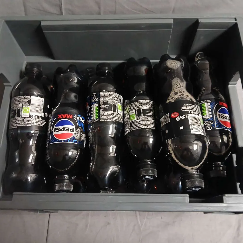 LARGE QUANTITY OF PEPSI MAX 500ML BOTTLES