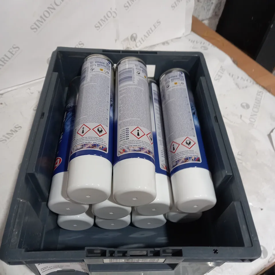APPROXIMATELY 10 ASSORTED AEROSOL ITEMS TO INCLUDE - DE ICER - COLLECTION ONLY 