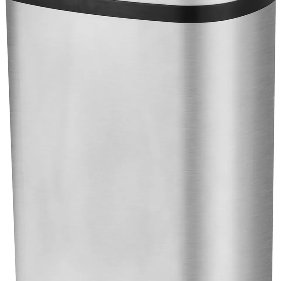 BOXED DISPLAY4TOP STAINLESS STEEL AUTOMATIC TOUCHLESS KITCHEN BATHROOM SENSOR BIN (58L ROUND)