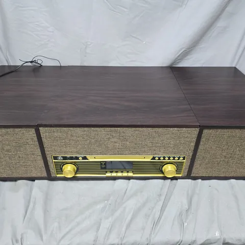 BOXED AUNA RETRO RECORD PLAYER