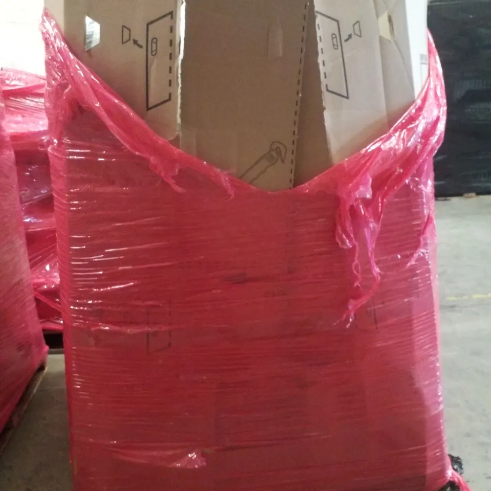 PALLET CONTAINING ASSORTED PRODUCTS INCLUDING KIDS BIKE, TOWER FAN, PLAYPEN, AIR MATTRESS & TOY WATER TABLE