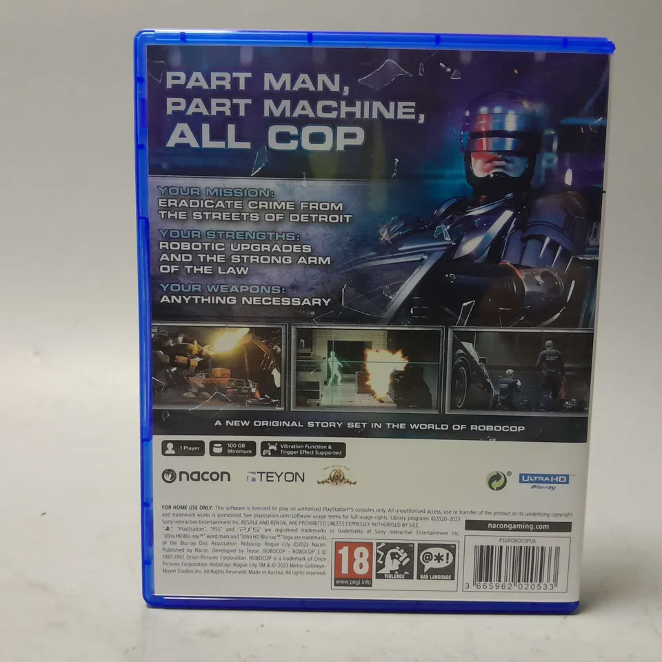 ROBOCOP ROGUE CITY (PS5)