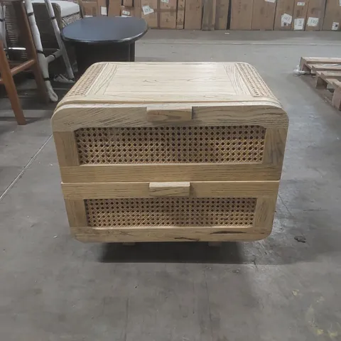 DESIGNER WOODEN BEDSIDE TABLE