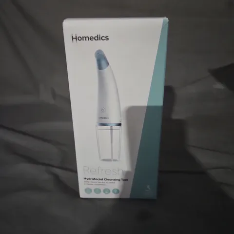BOXED HOMEDICS REFRESH HYDRAFACIAL CLEANSING TOOL