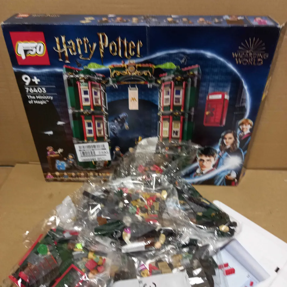 LEGO HARRY POTTER MINISTRY OF MAGIC (76403 SET) RRP £90