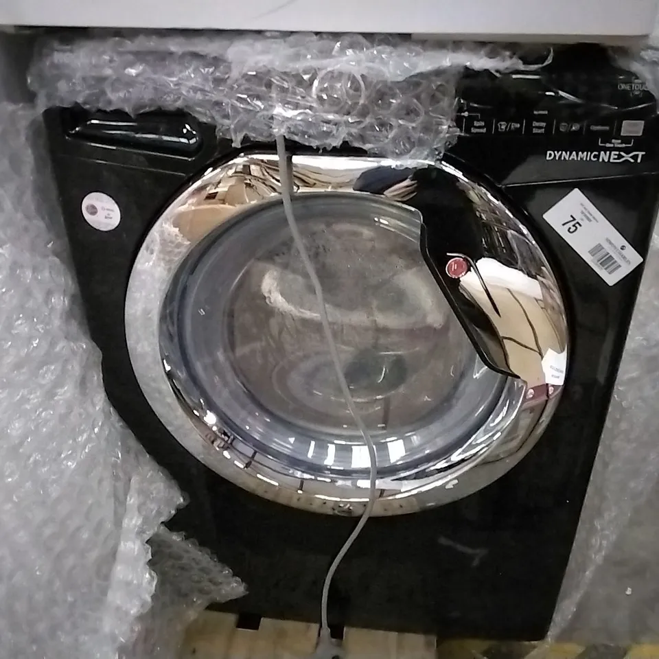 DESIGNER HOOVER DYNAMIX NEXT WDXOA4106HCB580 SMART FREESTANDING SPIN WASHER DRYER BLACK 