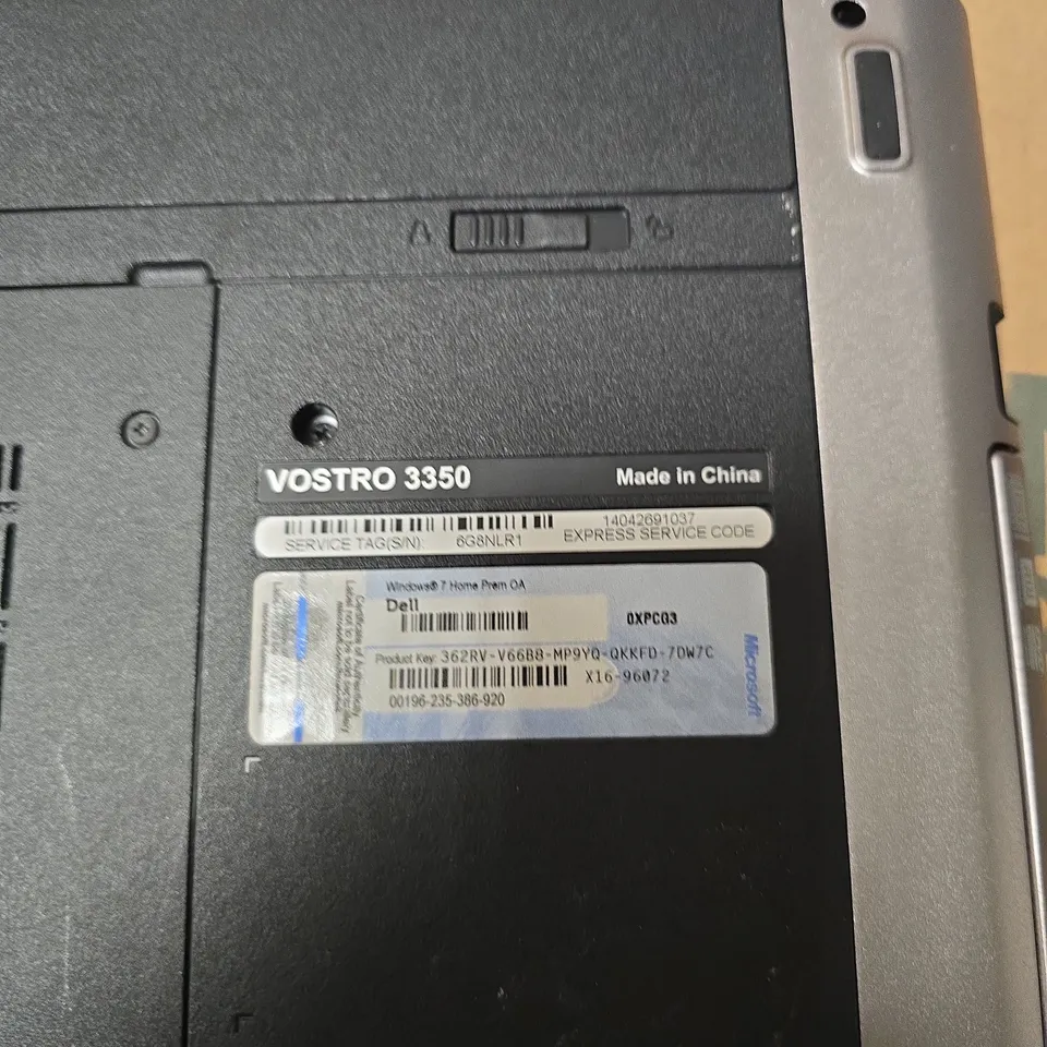 DELL VOSTRO 3350 LAPTOP
