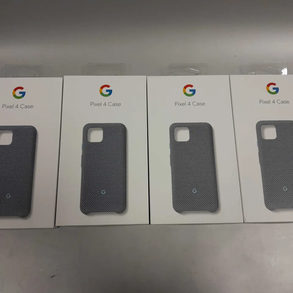 4 X BOXED GOOGLE PIXEL 4 PROTECTIVE CASES  