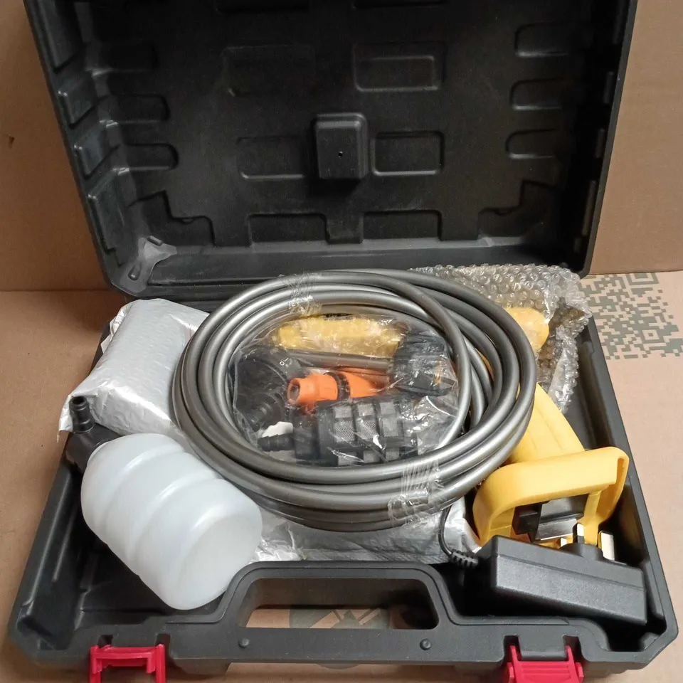 SHITU CAR WASHING MACHINE IN BLACK HARD CARRY CASE