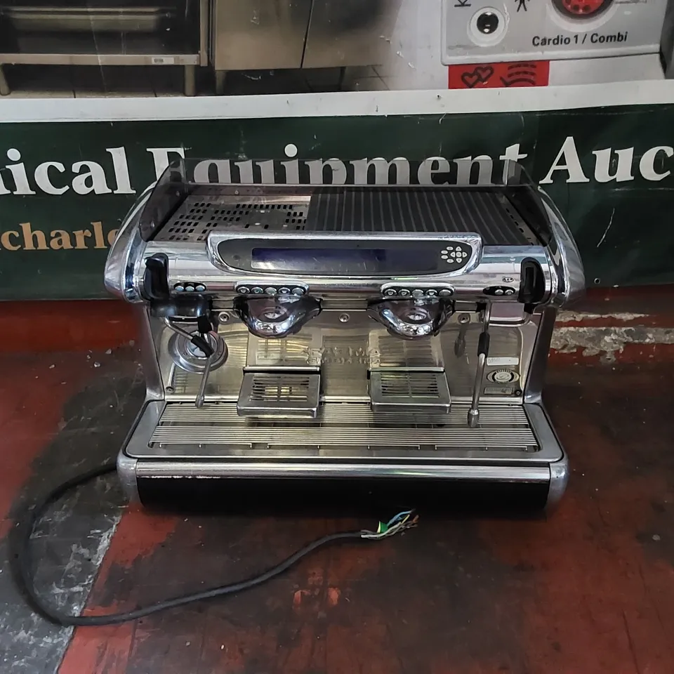 FAEMA EMBLEMA 2 GROUP ESPRESSO MACHINE 