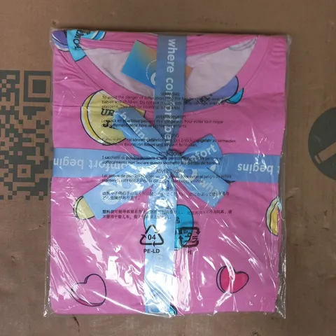BAGGED OODIE LOVE CANDY SLEEP TEE IN PINK SIZE UNSPECIFIED