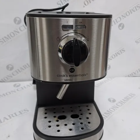 BOXED COOK'S ESSENTIALS PUMP ESPRESSO COFFEE MACHINE