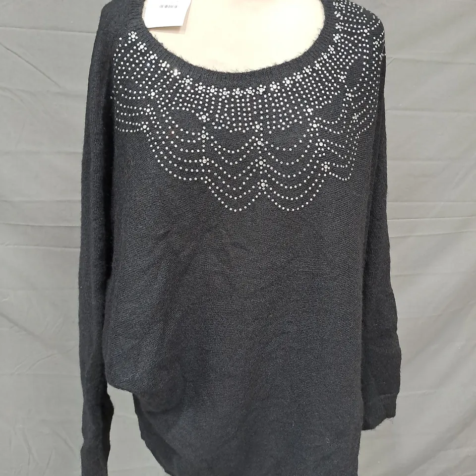 MONSOON JUMPER W. JEWEL EFFECT SIZE XL