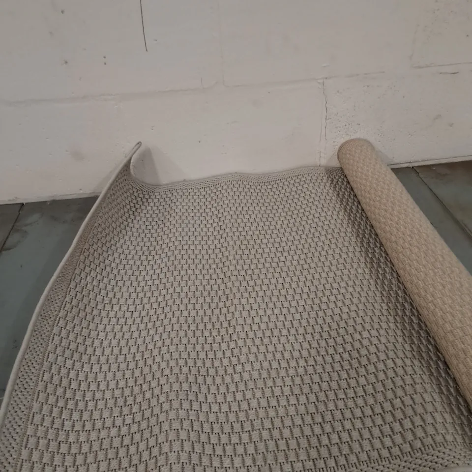 BRAND NEW PACO HOME BEIGE TIMBER RUG SIZE 80CM X 150CM 