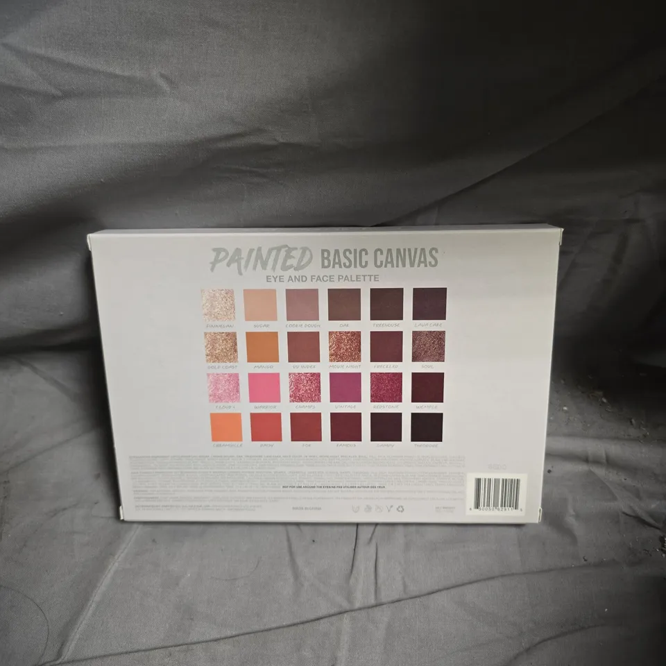 PAINTED BASIC CANVAS EYE & FACE PALETTE