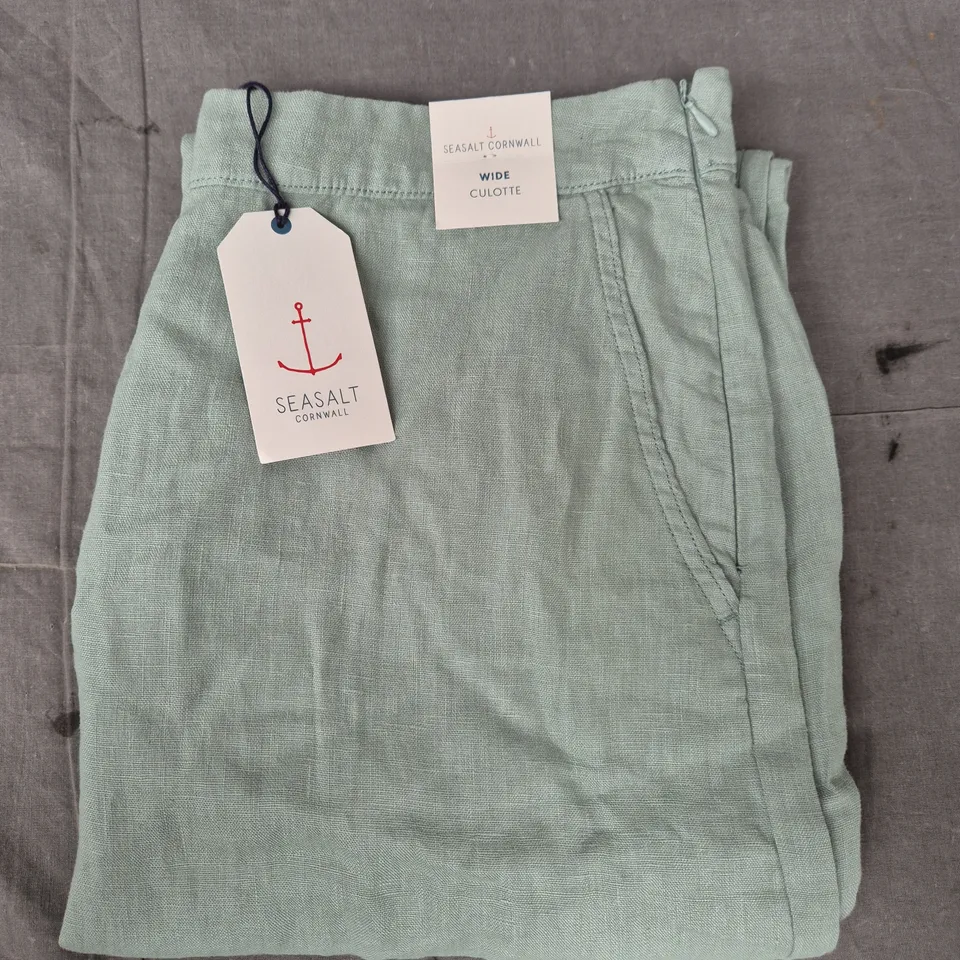 SEASALT CORNWALL MERRIVALE CULOTTES IN BIRD EGG SIZE UK 14