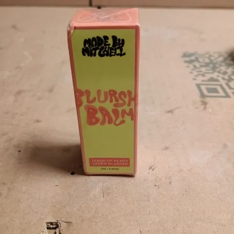 SEALED MADE BY MITCHELL BLURSH BALM TEACH EM PEACH 7.7G