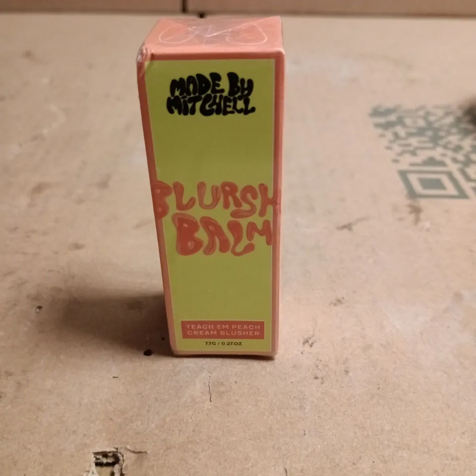 SEALED MADE BY MITCHELL BLURSH BALM TEACH EM PEACH 7.7G
