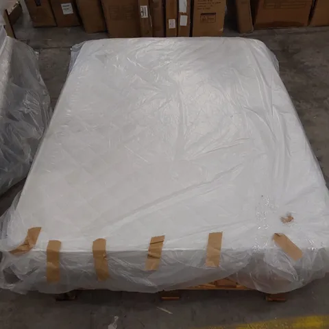 QUALITY BAGGED BREATHABLE FOAM FREE BONNEL SPRUNG 4'6" DOUBLE MATTRESS