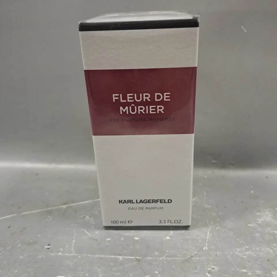 BOXED AND SEALED KARL LAGERFLD FLUER DE MURIER EAU DE PARFUM 100ML