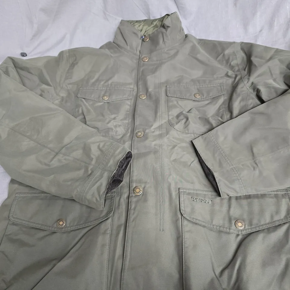 BARBOUR WAXED COTTON JACKET – SIZE L