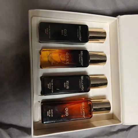 BELLAVITA LUXURY GIFT SET FOR HIM – 4 X MINI FRAGRANCES