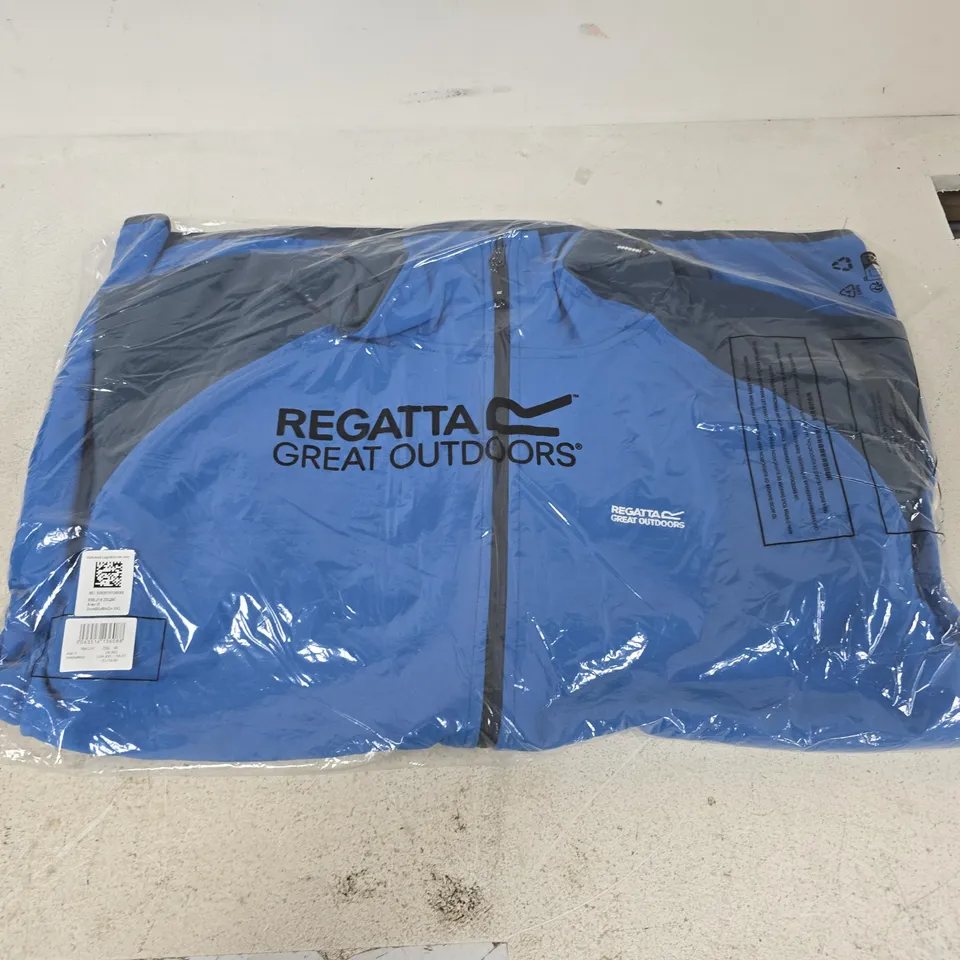 BAGGED REGATTA MEN'S AREC III SOFTSHELL JACKET | NAVY BLUE - UK XXL