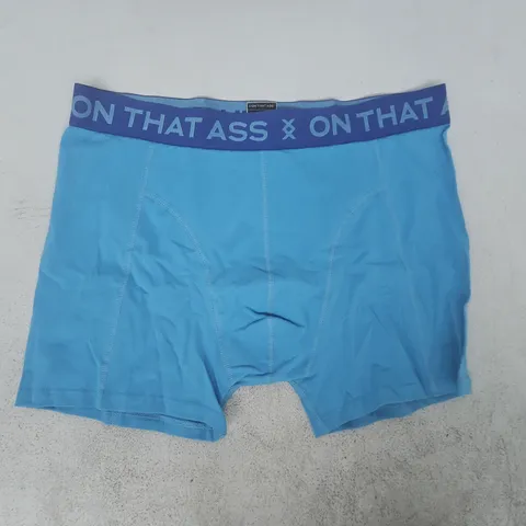 ON THAT ASS ONE LUCID BOXER BRIEF IN BLUE SIZE XL