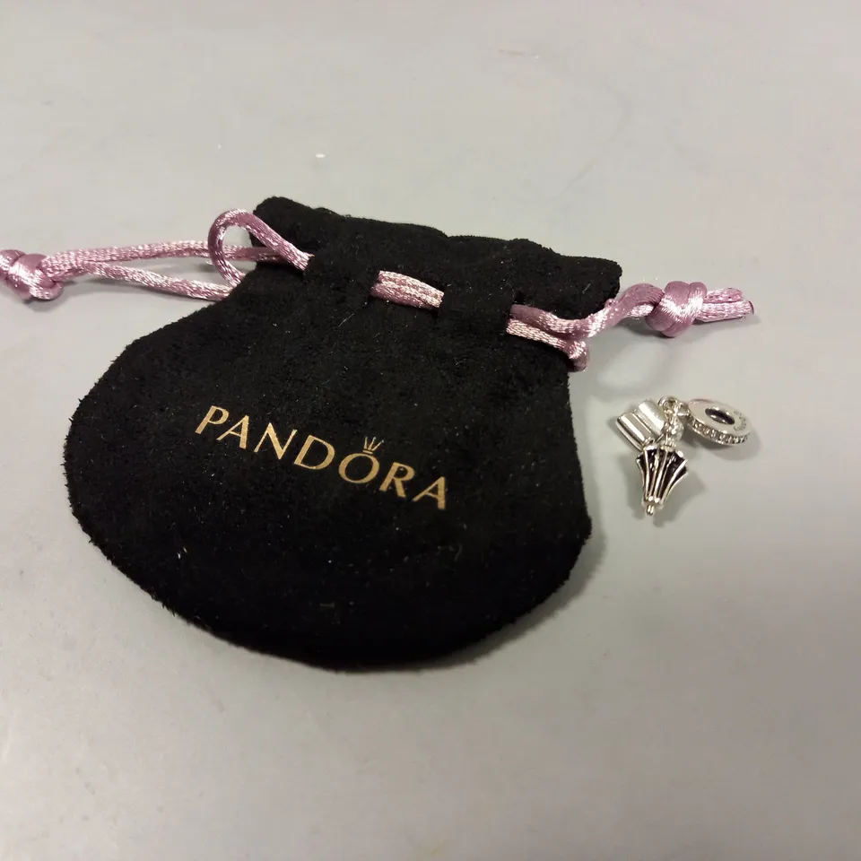 PANDORA DISNEY MARY POPPINS' UMBRELLA DANGLE CHARM