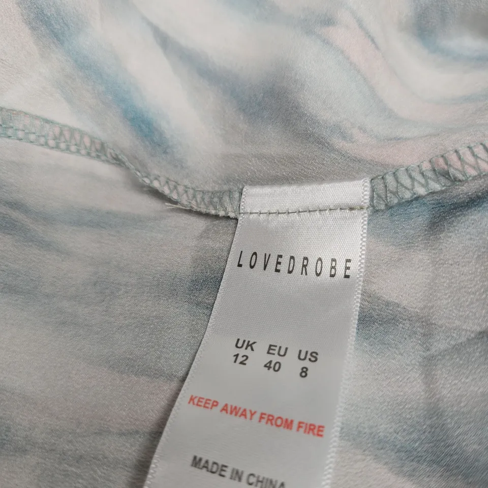 LOVEDROBE WOMEN'S TIE-DYE MAXI DRESS – UK 12 (EU 40, US 8) 