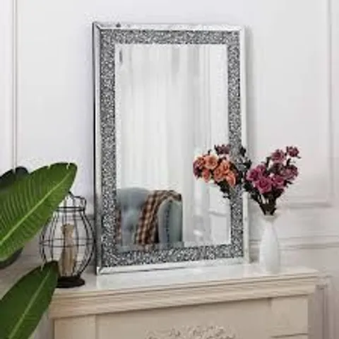 BOXED 35.4×23.6 DECORATIVE MIRROR RECTANGLE HANGING MIRRORS LARGE