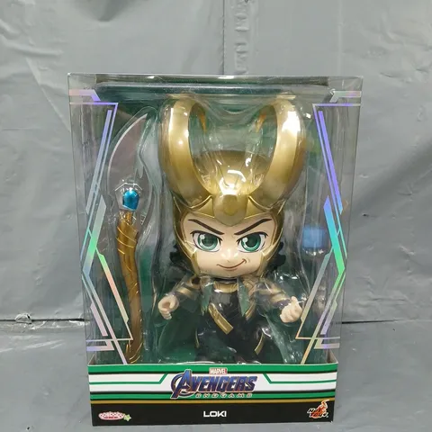 MARVEL AVENGERS END GAME LOKI LARGE BOBBLE HEAD COSBABY FIGURE