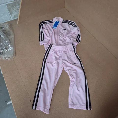 ADIDAS FIREBIRD KIDS TRACKSUIT IN PINK - UK 3-4Y