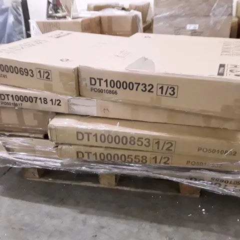 PALLET OF ASSORTED BOXED FURNITURE PARTS