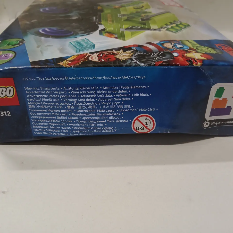 LEGO MARVEL 76312 HULK TRUCK VS THANOS 