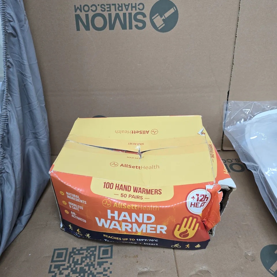 ALLSET HEALTH HAND WARMERS – 100 HAND WARMERS (50 PAIRS), BOXED