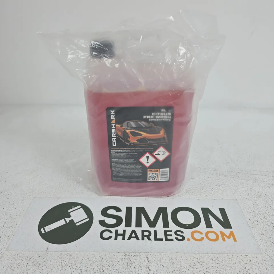 CARSHARK CITRUS PRE-WASH (5L) - COLLECTION ONLY