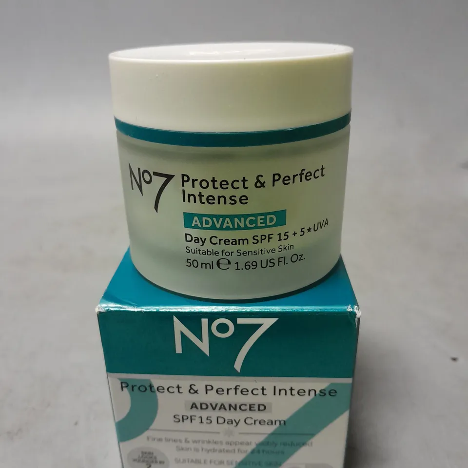 NO7 PROTECT & PERFECT INTENSE ADVANCED SPF 15 DAY CREAM 50ML