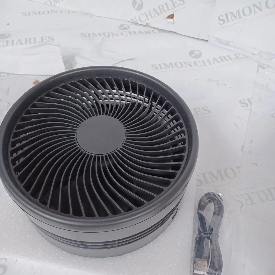 BELL & HOWELL RECHARGEABLE EXTENDABLE DESK & FLOOR FAN