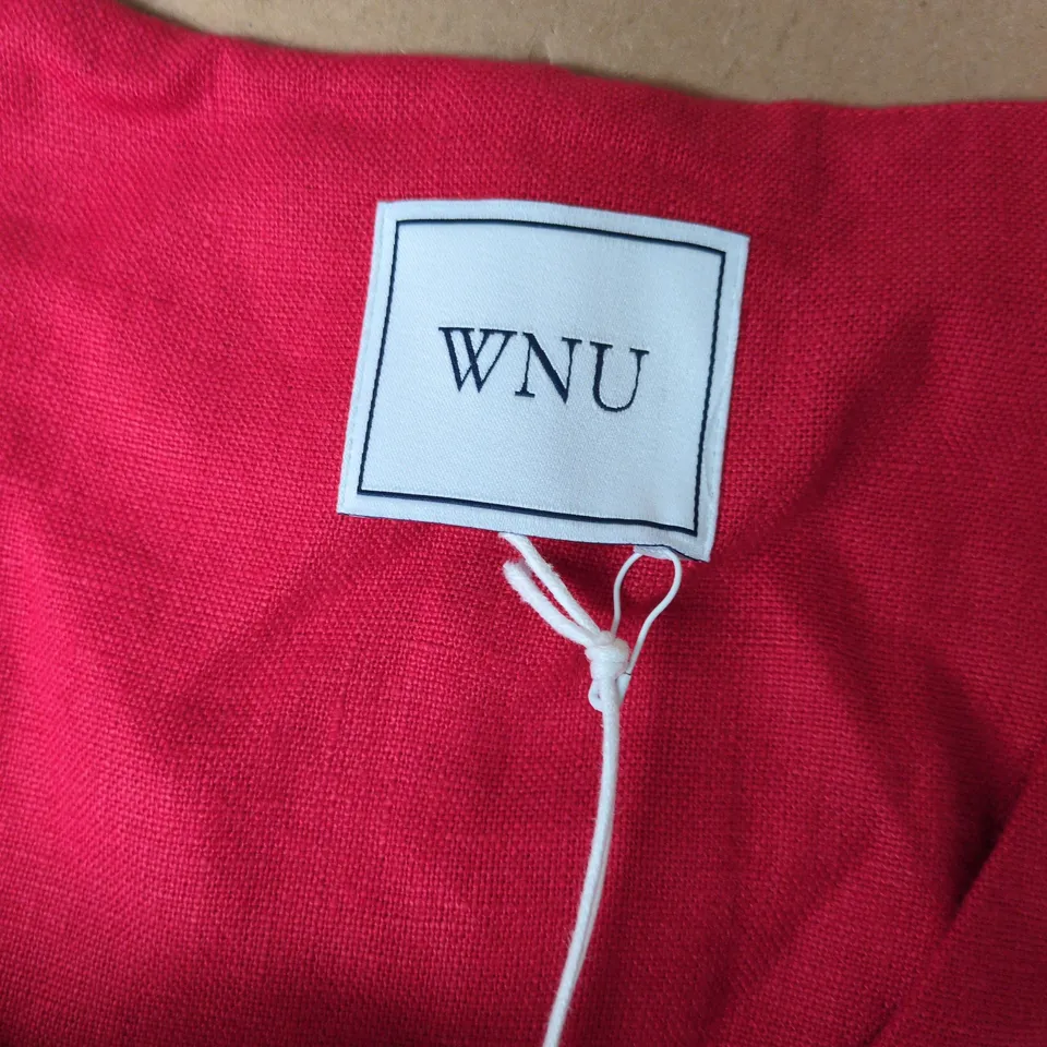 WNU SLOANE DRESS IN RED - UK 10