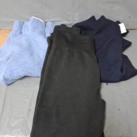 APPROXIMATELY 15 ITEMS OF LADIES CLOTHING ASSORTED COLOURS, SIZES AND STYLES