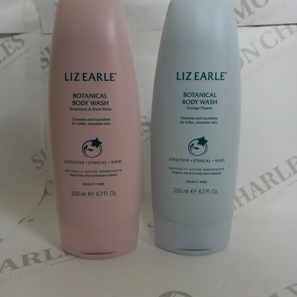 SET OF 2 LIZ EARLE BODY WASH 200ML 